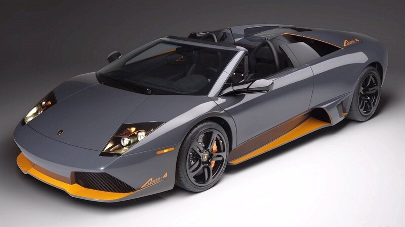 Gray Convertible Sports Car — Dramatic, Photograph, Wheels, Headlights