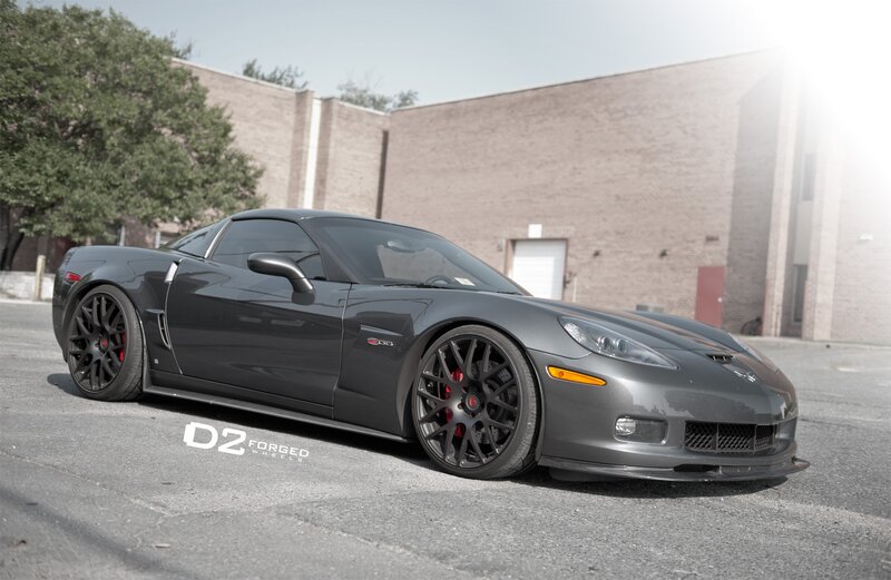 Gray Corvette C6 Z06