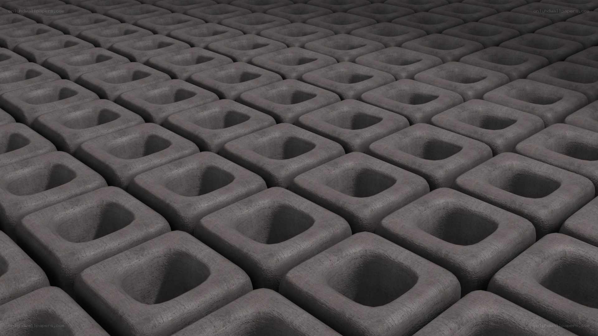 gray cube grid pattern