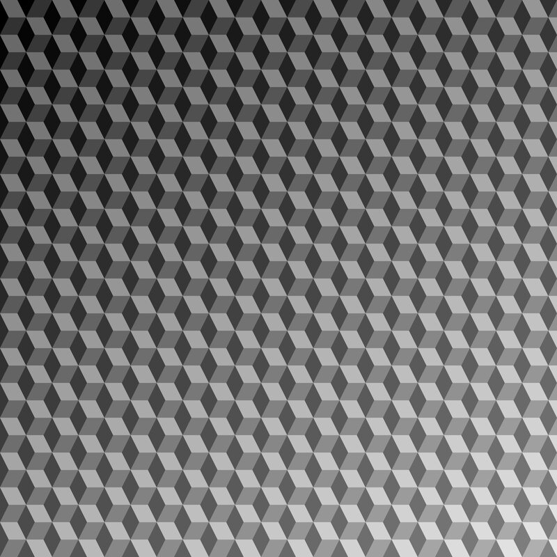 gray cube pattern