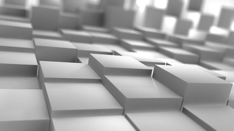 Gray Cubes on Grid