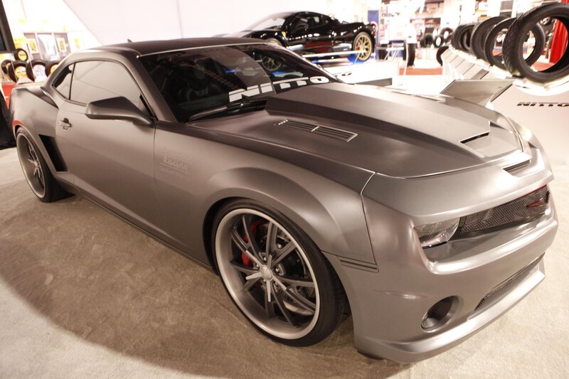 Gray Custom Camaro