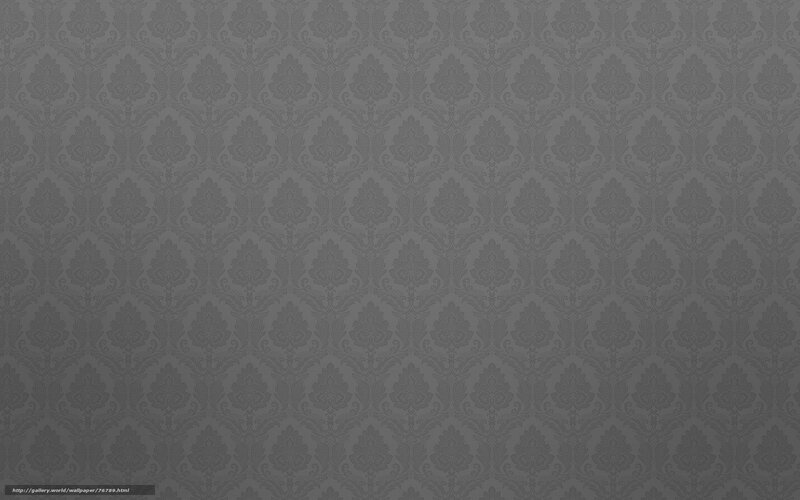 Gray Damask Wallpaper — Neutral
