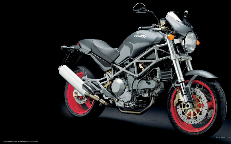 Gray Ducati Motorcycle