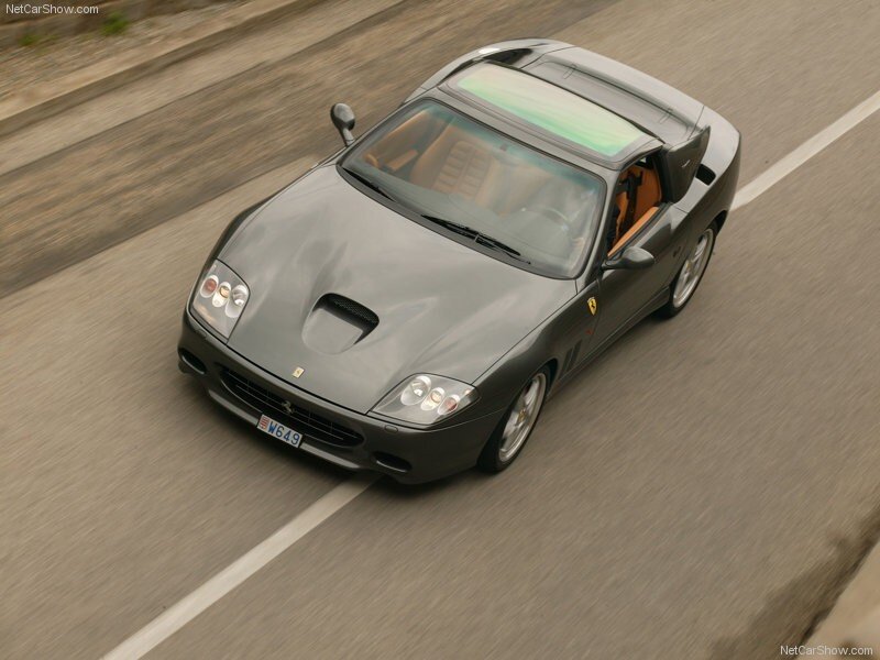 Gray Ferrari Convertible — Dynamic
