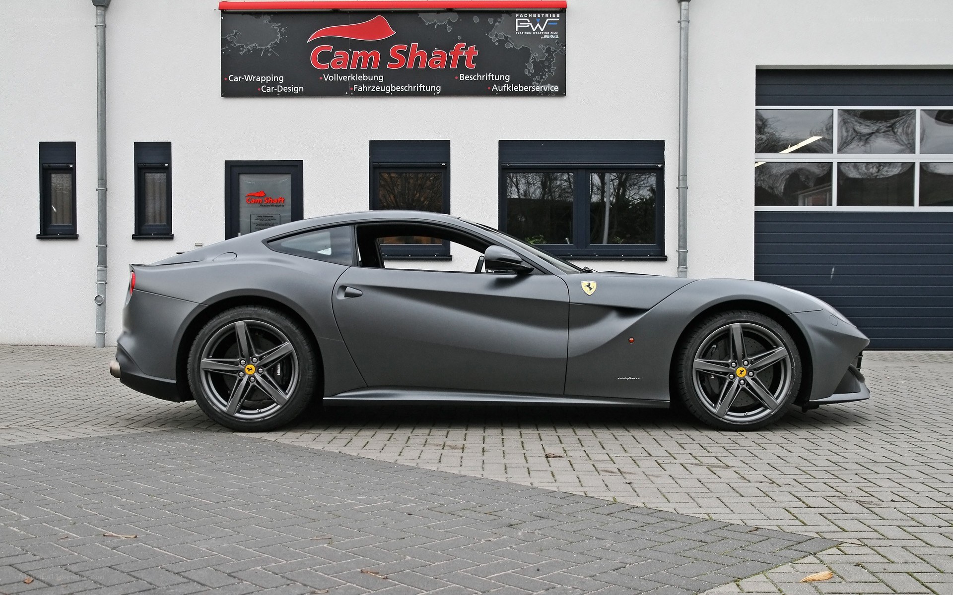Gray Ferrari F12berlinetta