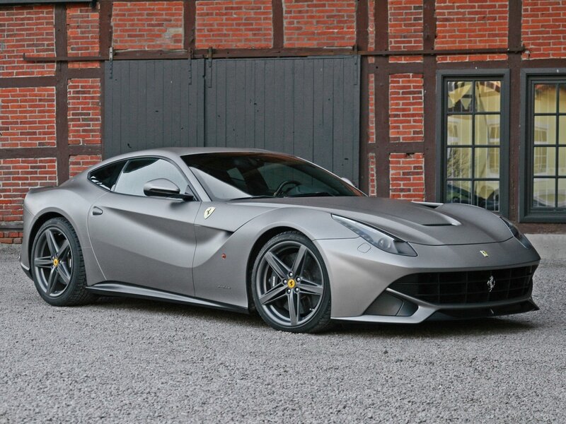 Gray Ferrari F12berlinetta
