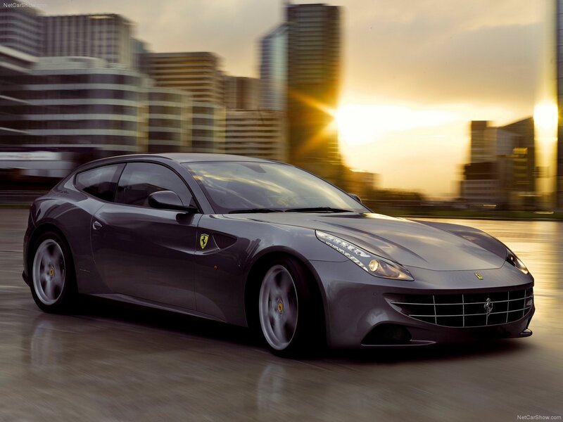 Gray Ferrari Ff