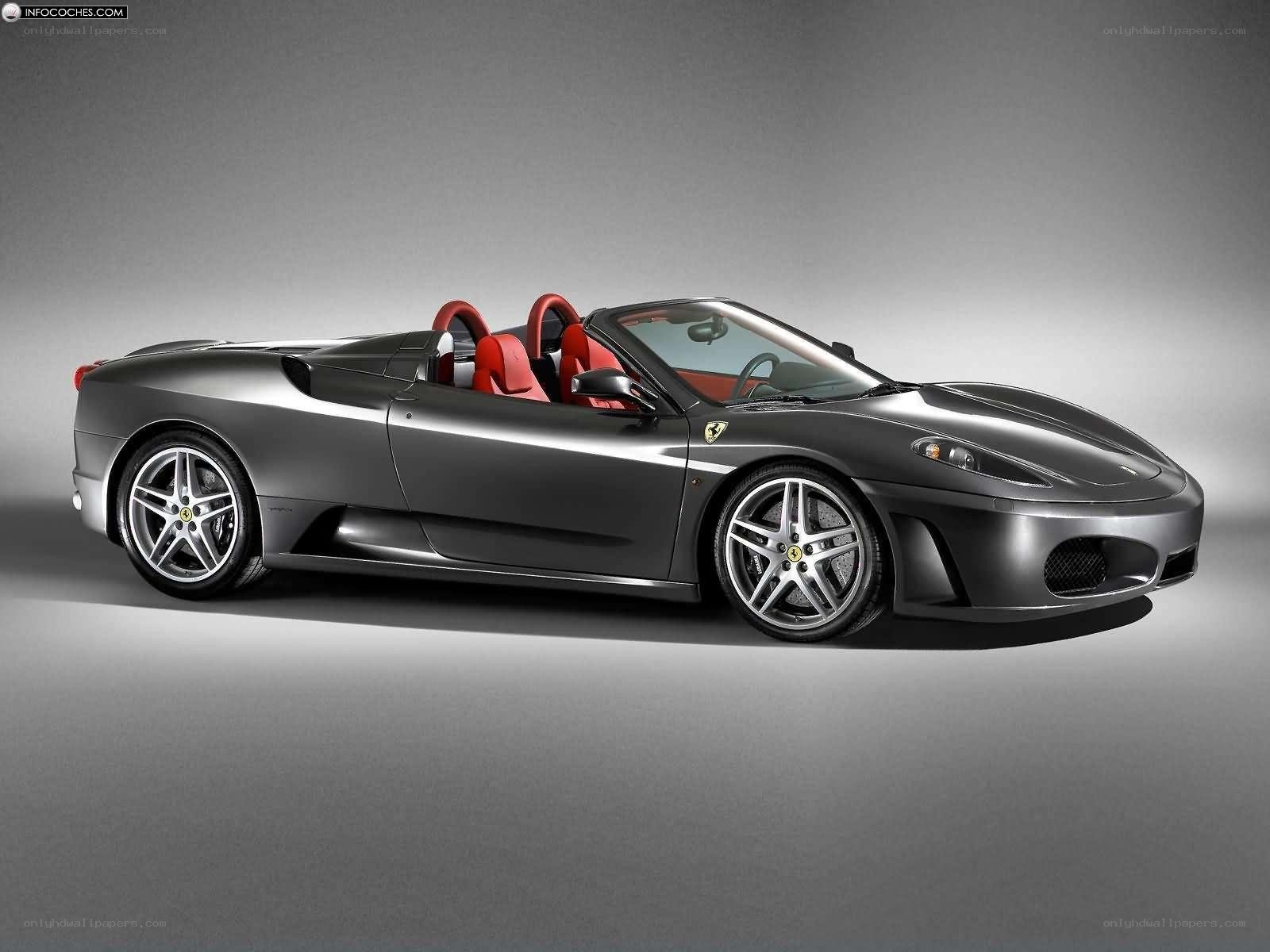 Gray Ferrari Spider