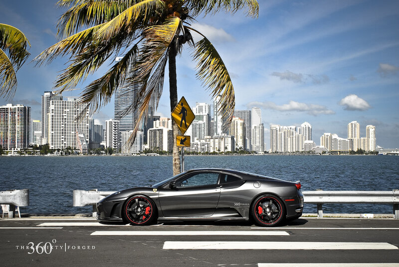 Gray Ferrari Sports Car — Serene