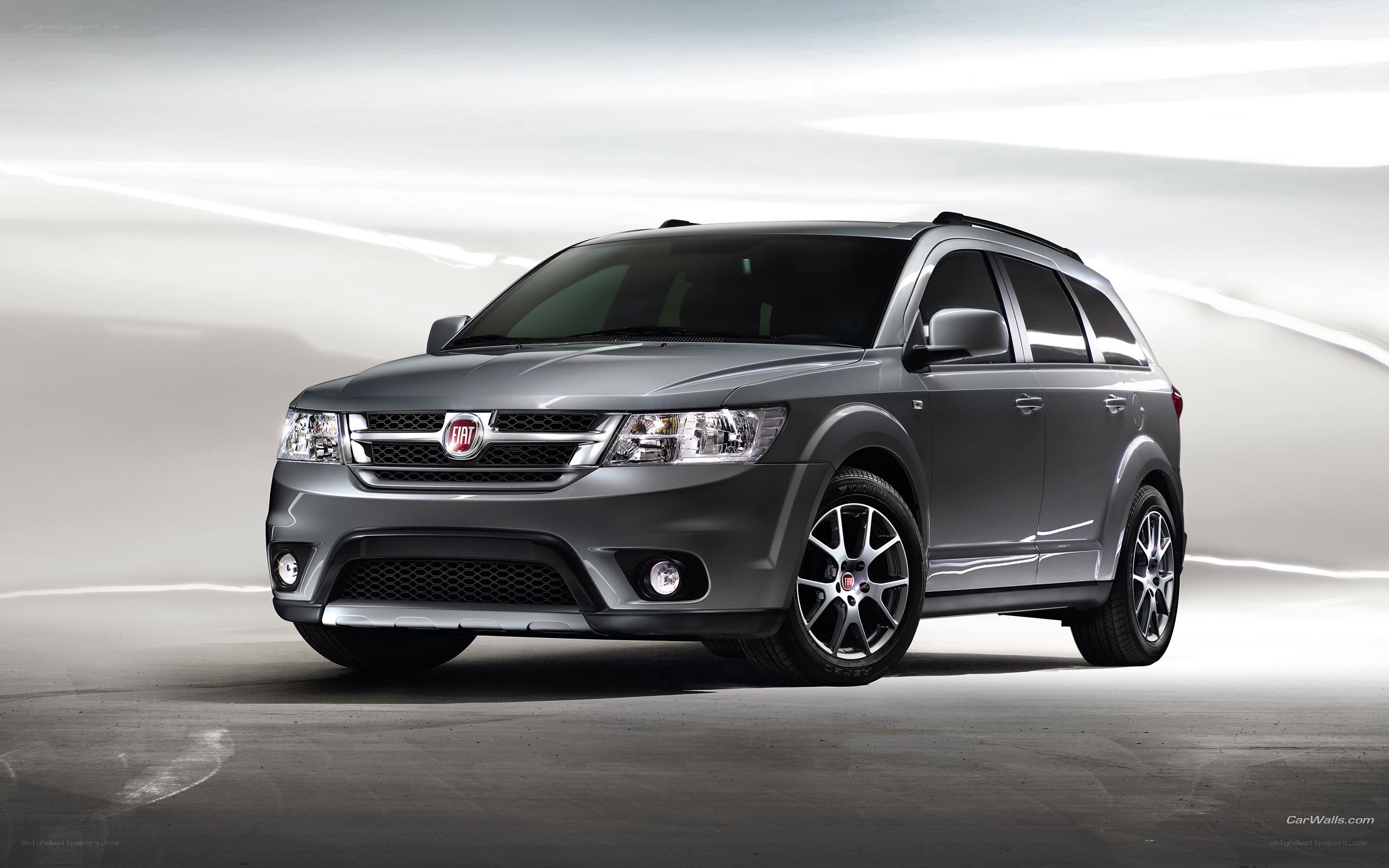 Gray Fiat Freemont SUV