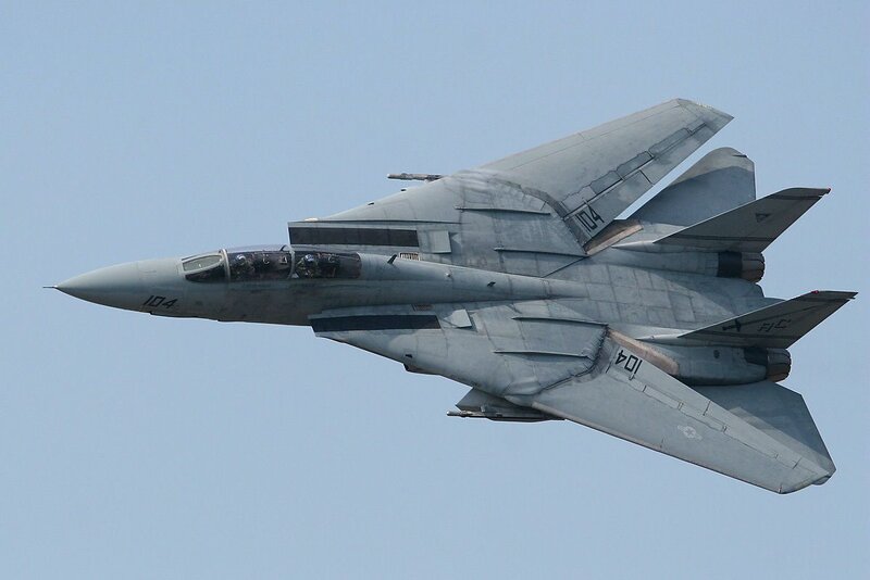 Gray Fighter Jet — Neutral, Afternoon