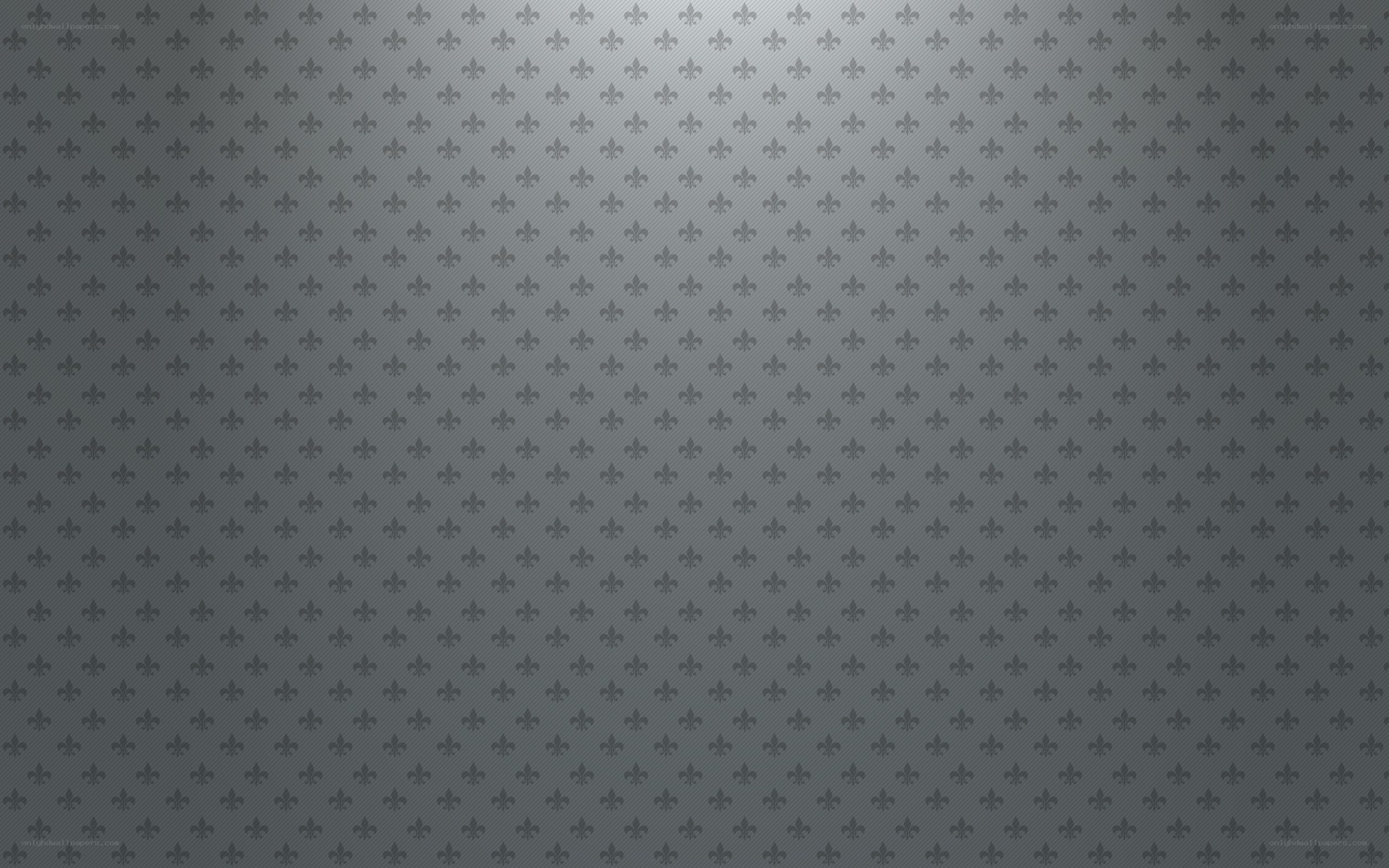gray fleur-de-lis pattern