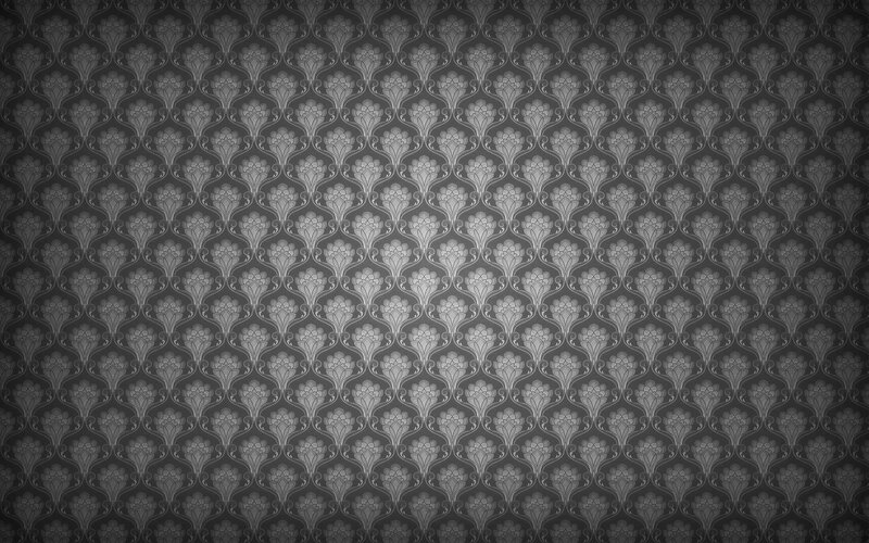 gray floral wallpaper pattern