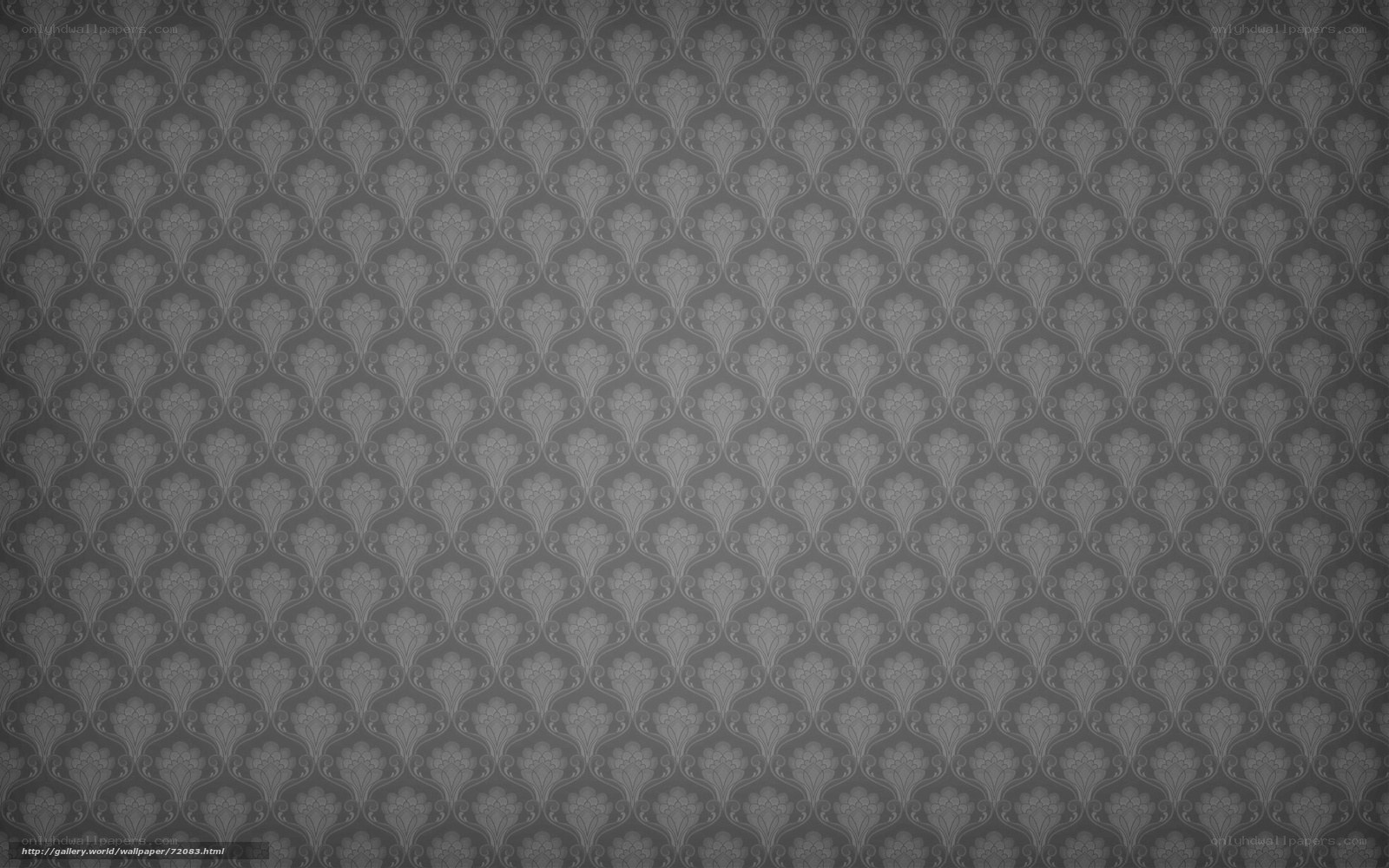 gray floral wallpaper pattern