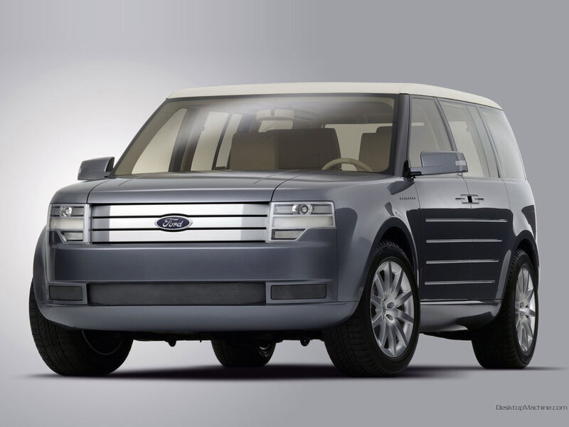 Gray Ford Concept Car