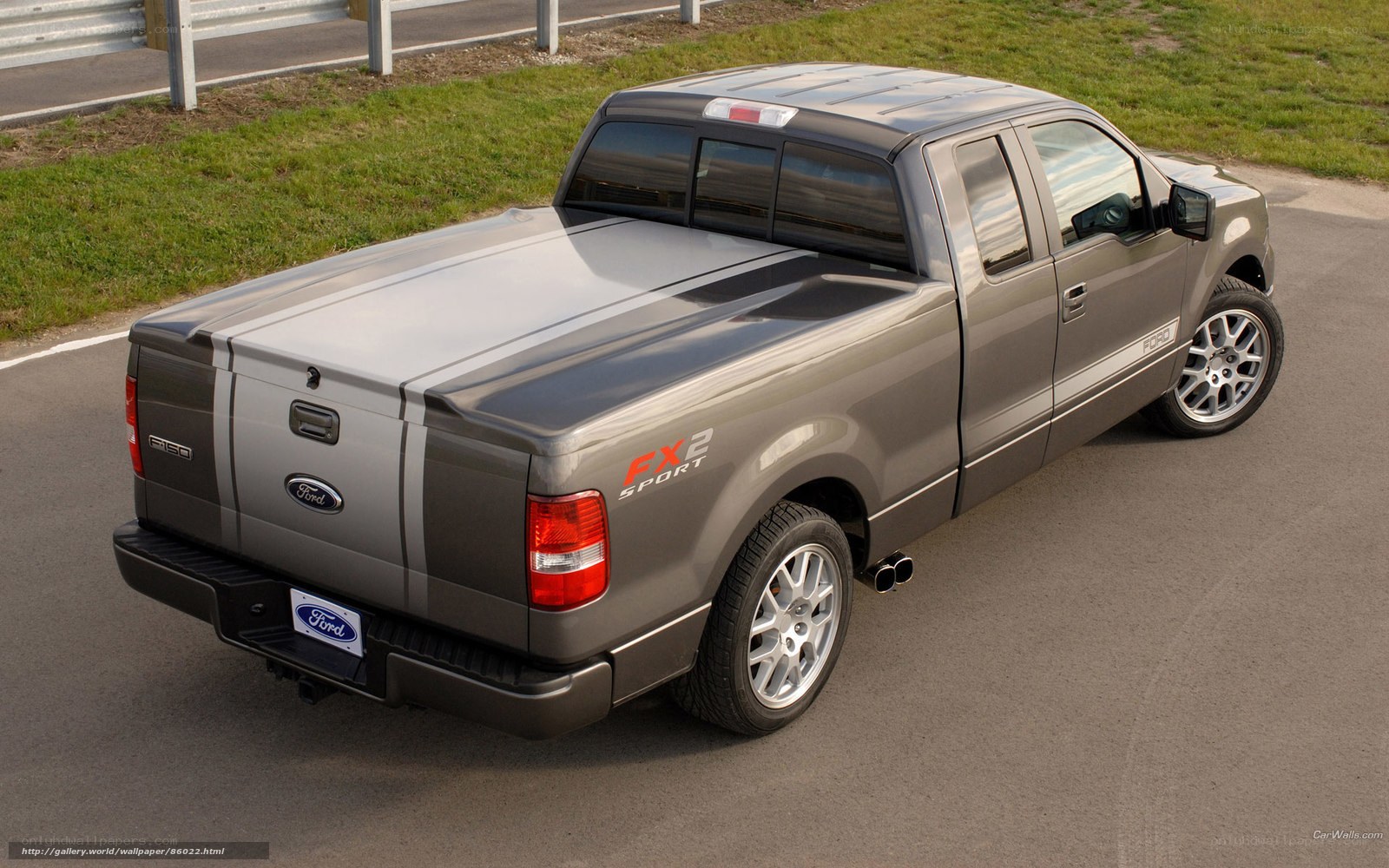 gray ford f-150 fx2 sport