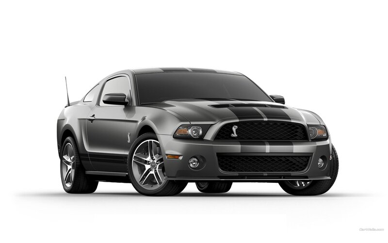 gray ford shelby mustang