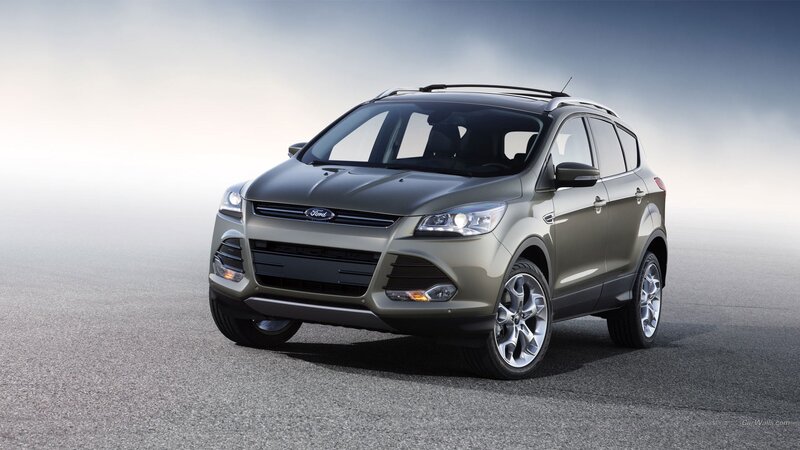 Gray Ford Suv