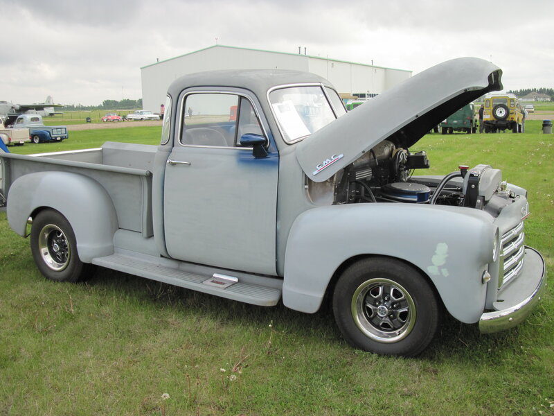 Gray Gmc Pickup Truck