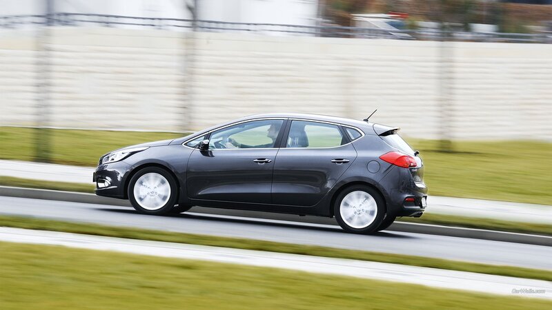 Gray Hatchback Car — Dynamic