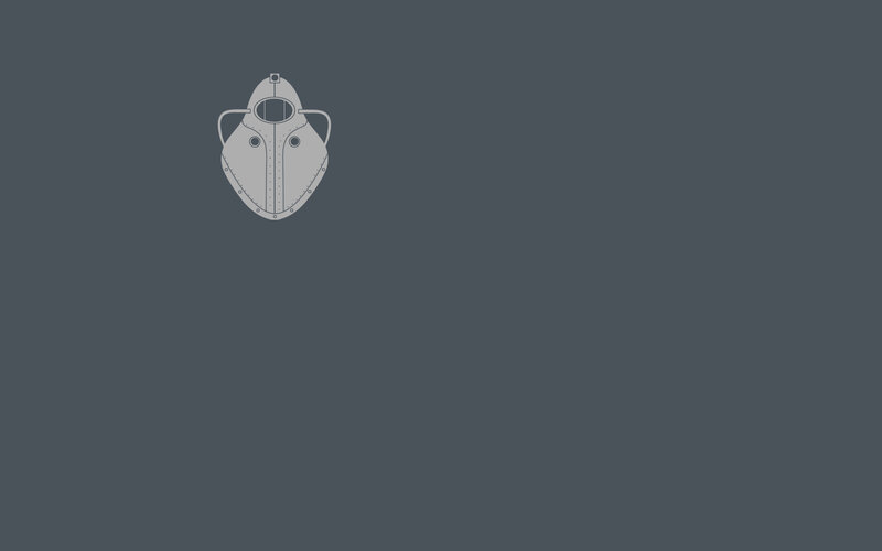 gray helmet icon