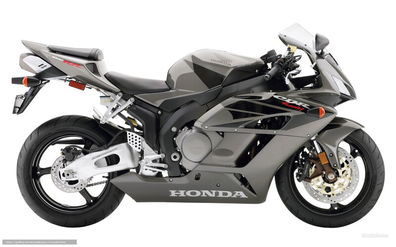 Gray Honda CBR Motorcycle