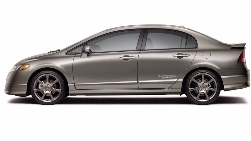 gray honda civic sedan