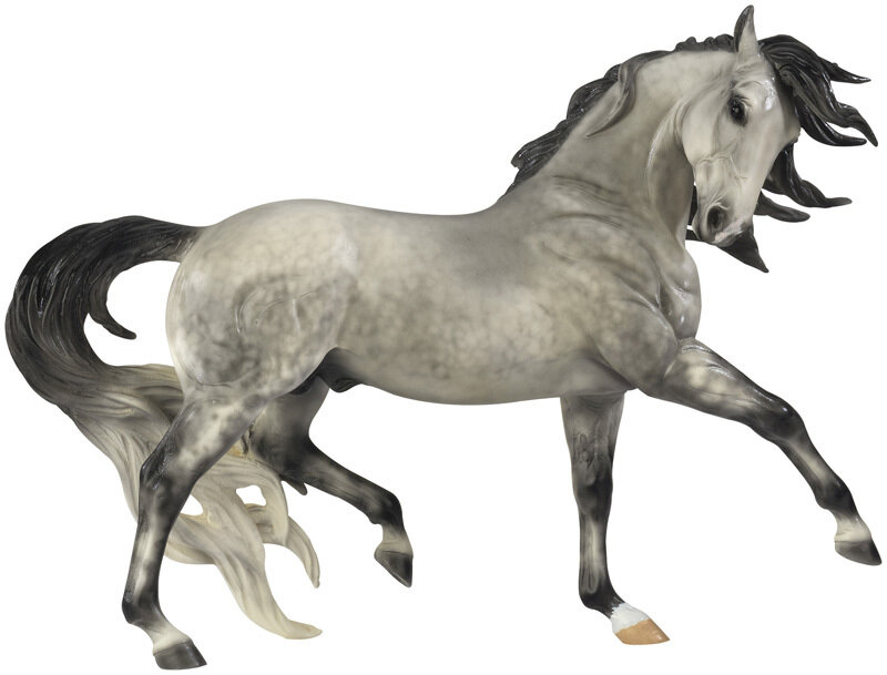 gray horse figurine