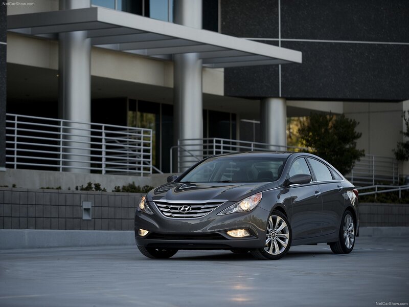 Gray Hyundai Sonata Sedan