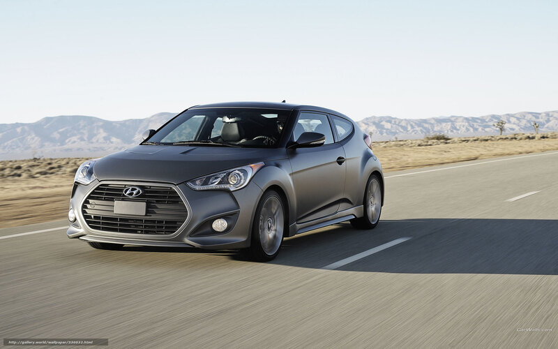 Gray Hyundai Veloster — Dynamic