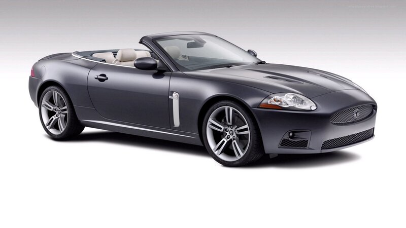 Gray Jaguar Convertible — Neutral, Photograph