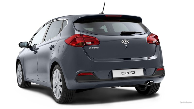 Gray Kia Ceed Hatchback — Neutral