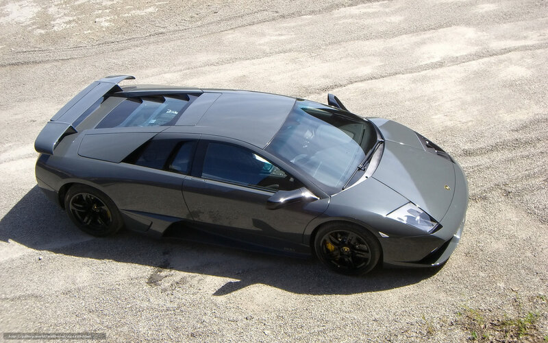 Gray Lamborghini Murcielago — Calm