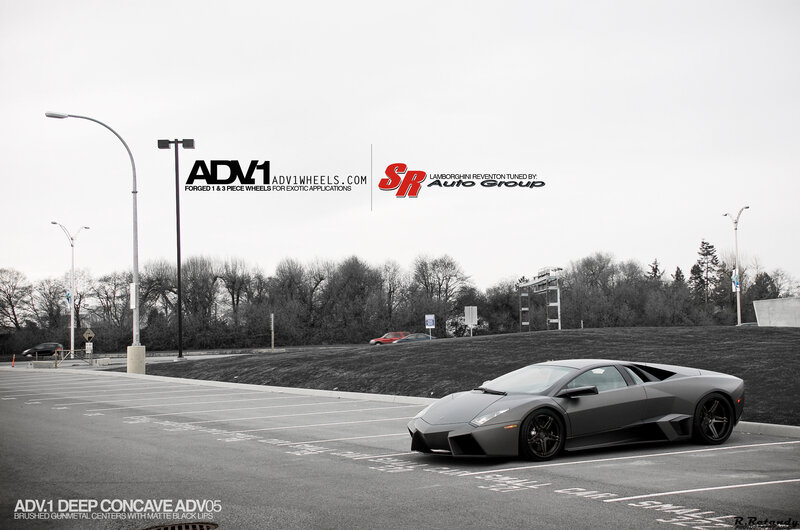 Gray Lamborghini Reventon