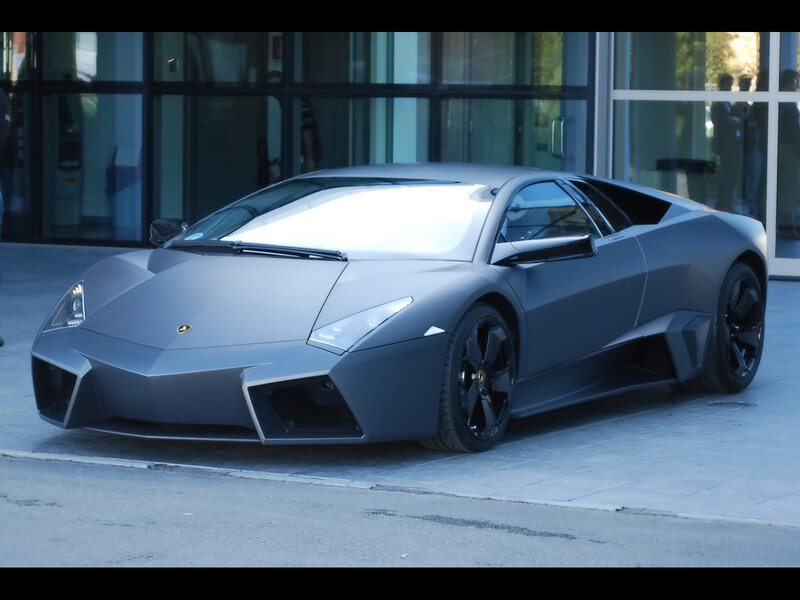 Gray Lamborghini Sports Car — Calm