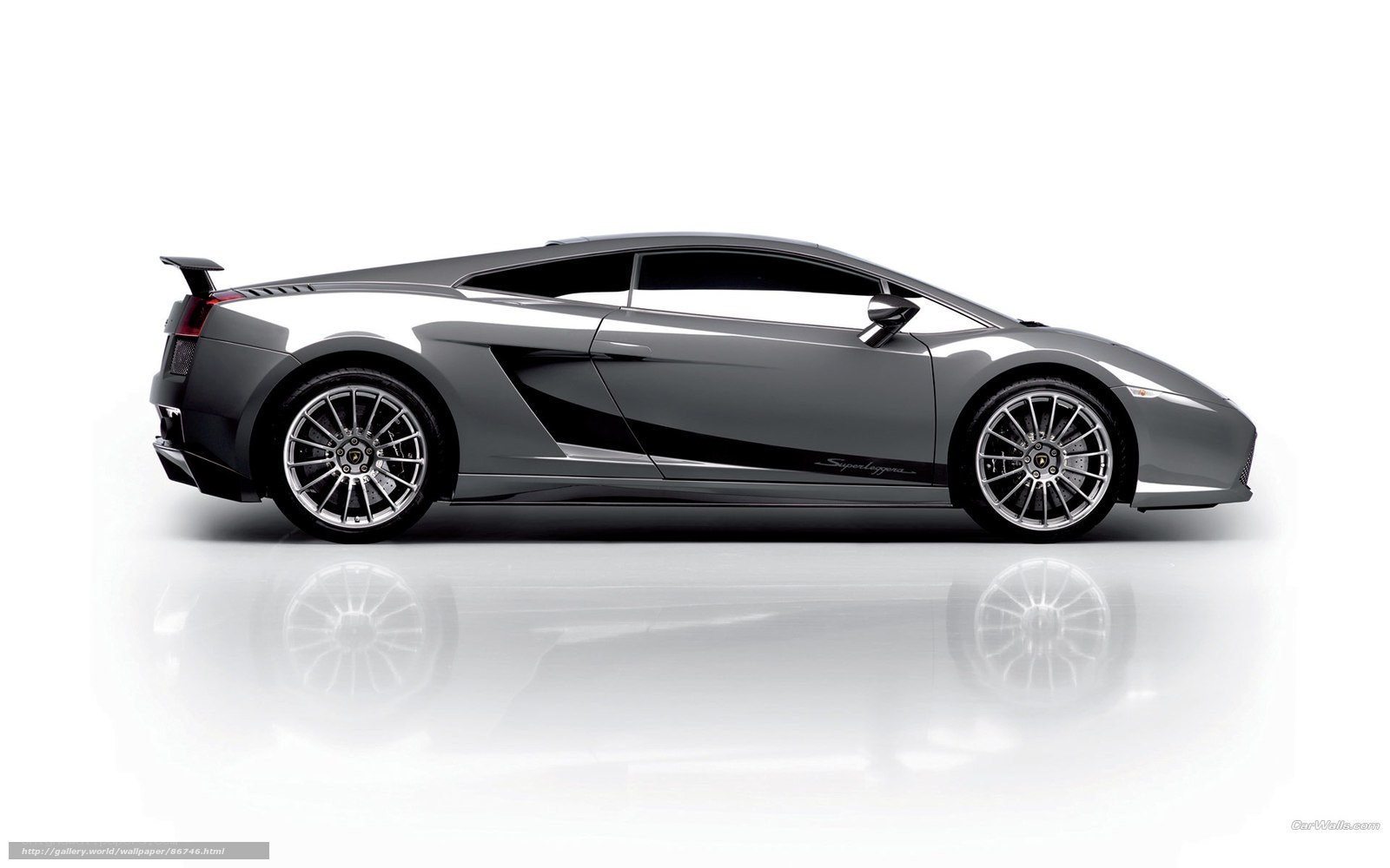 gray lamborghini sports car