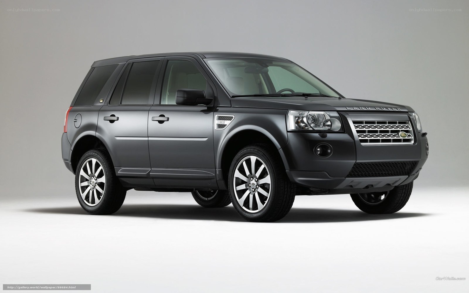 Gray Land Rover SUV