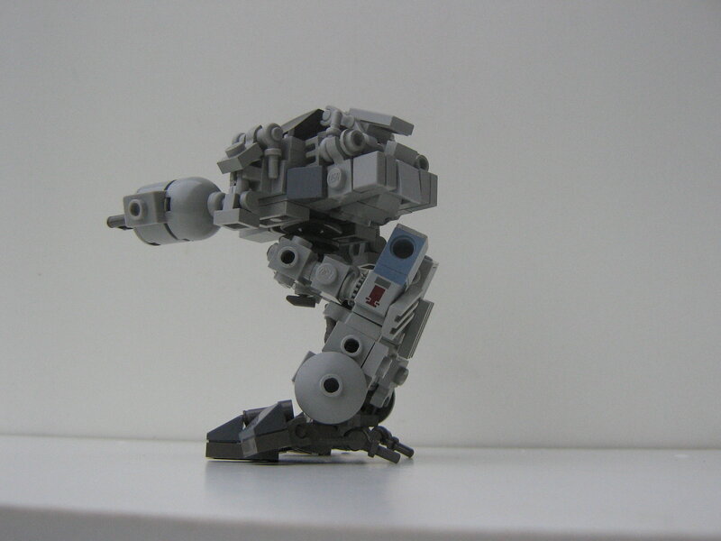 Gray Lego Robot