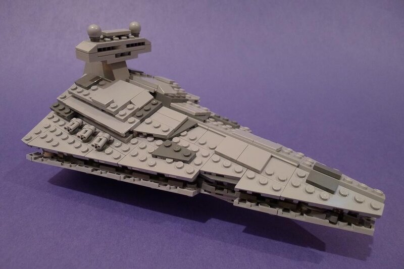 Gray Lego Star Destroyer