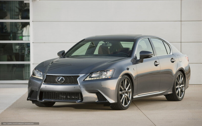 Gray Lexus GS sedan