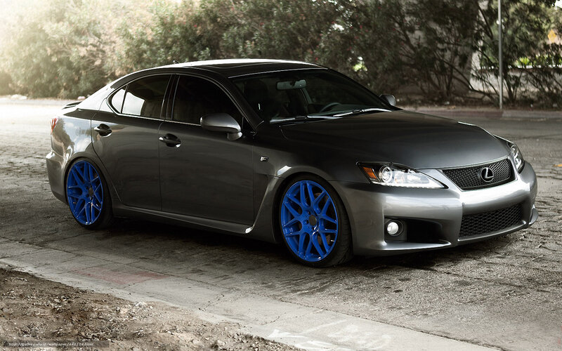 Gray Lexus Sedan — Dramatic, Afternoon