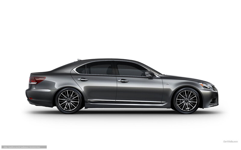 gray lexus sedan side view