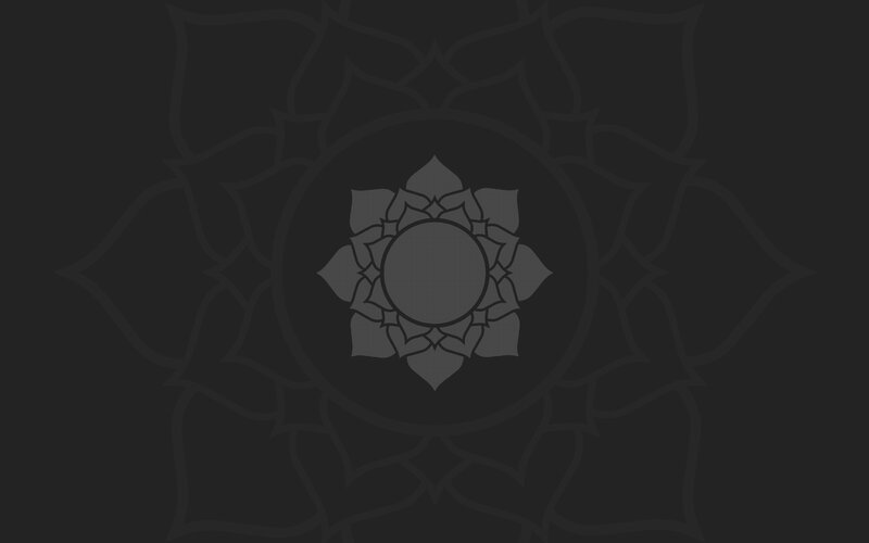 Gray Lotus Mandala