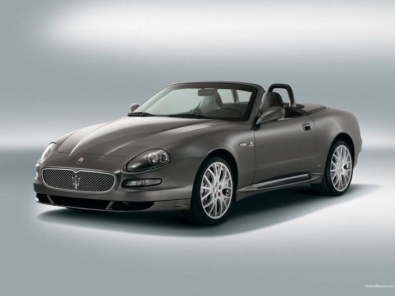 Gray Maserati Convertible — Neutral