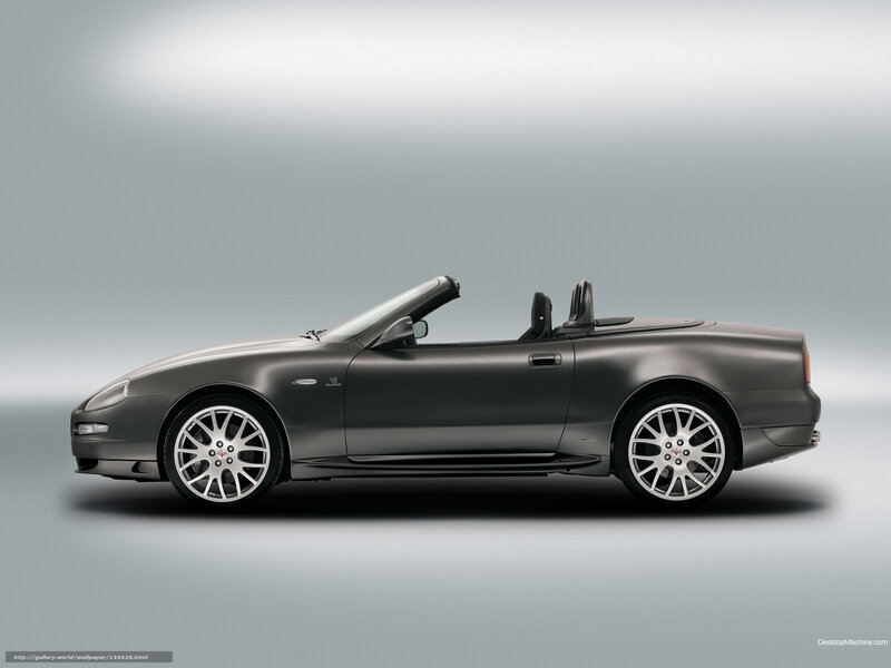 gray maserati convertible