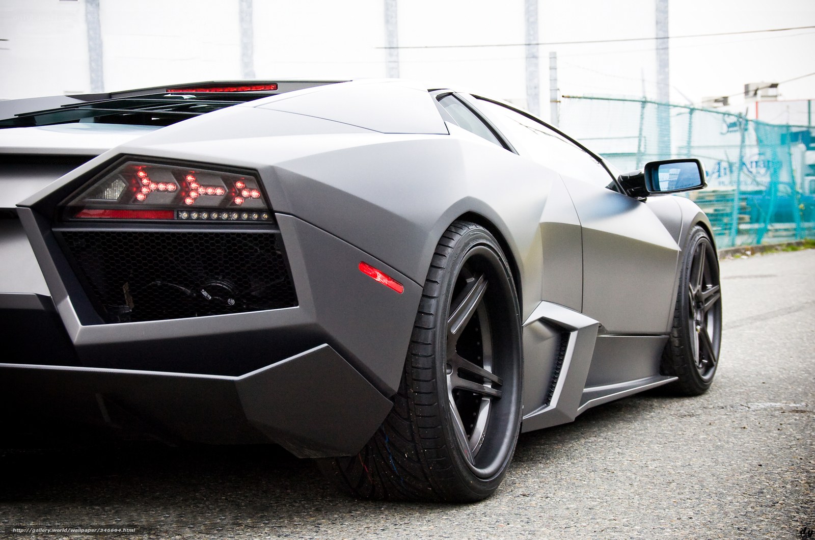 gray matte sports car