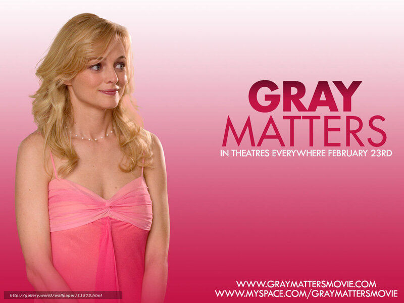 Gray Matters movie poster
