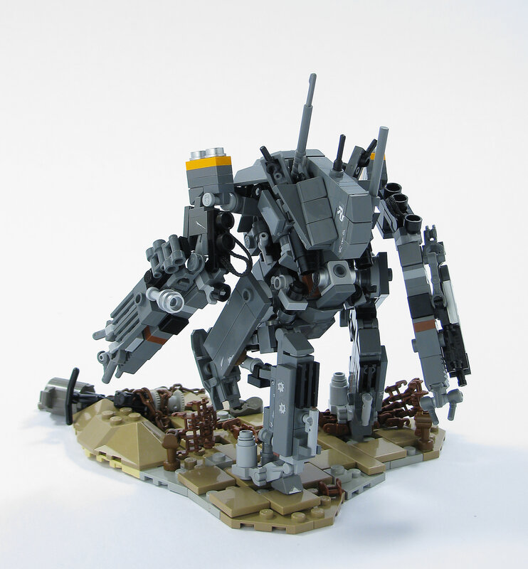 Gray Mech Robot