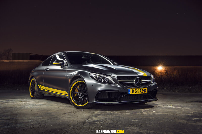 Gray Mercedes-AMG Coupe